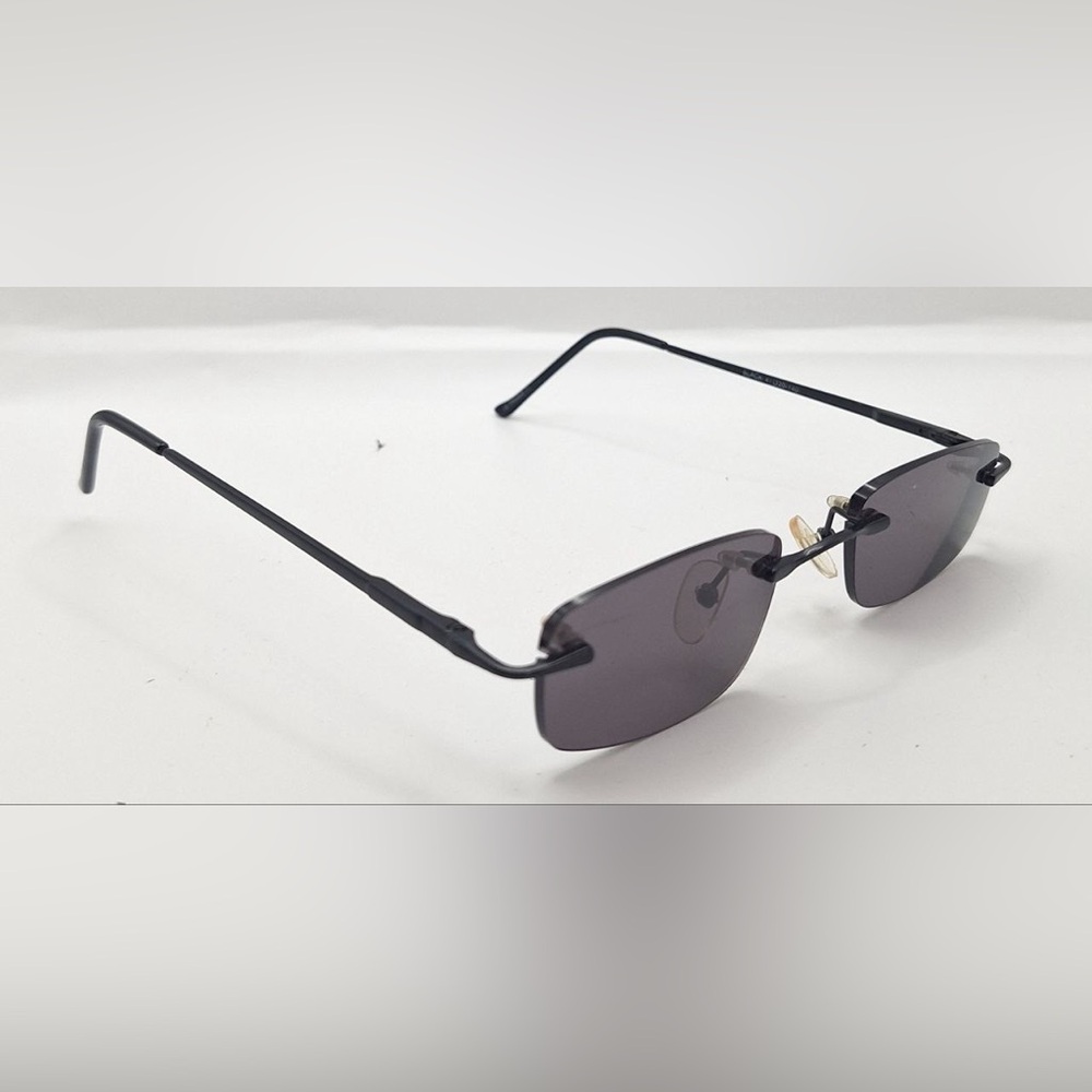 Capri Majestic Black Oval Sunglasses Frames Only